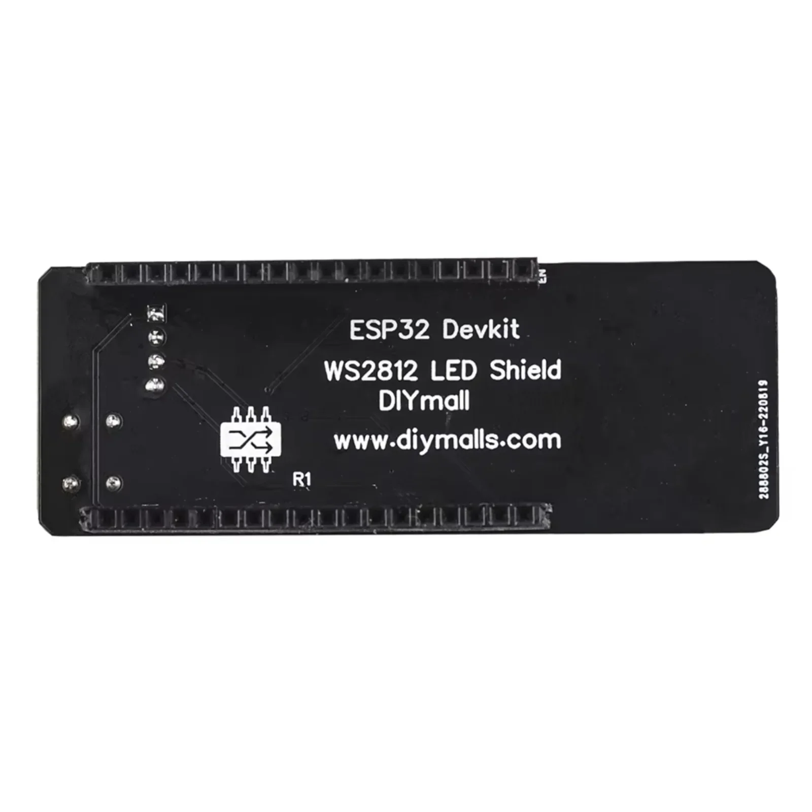 DIYmall WS2812 Addressable RGB LED Shield for ESP32 DEVKIT V1 GY-1-5V Pressure Humidity Temperature Sensor