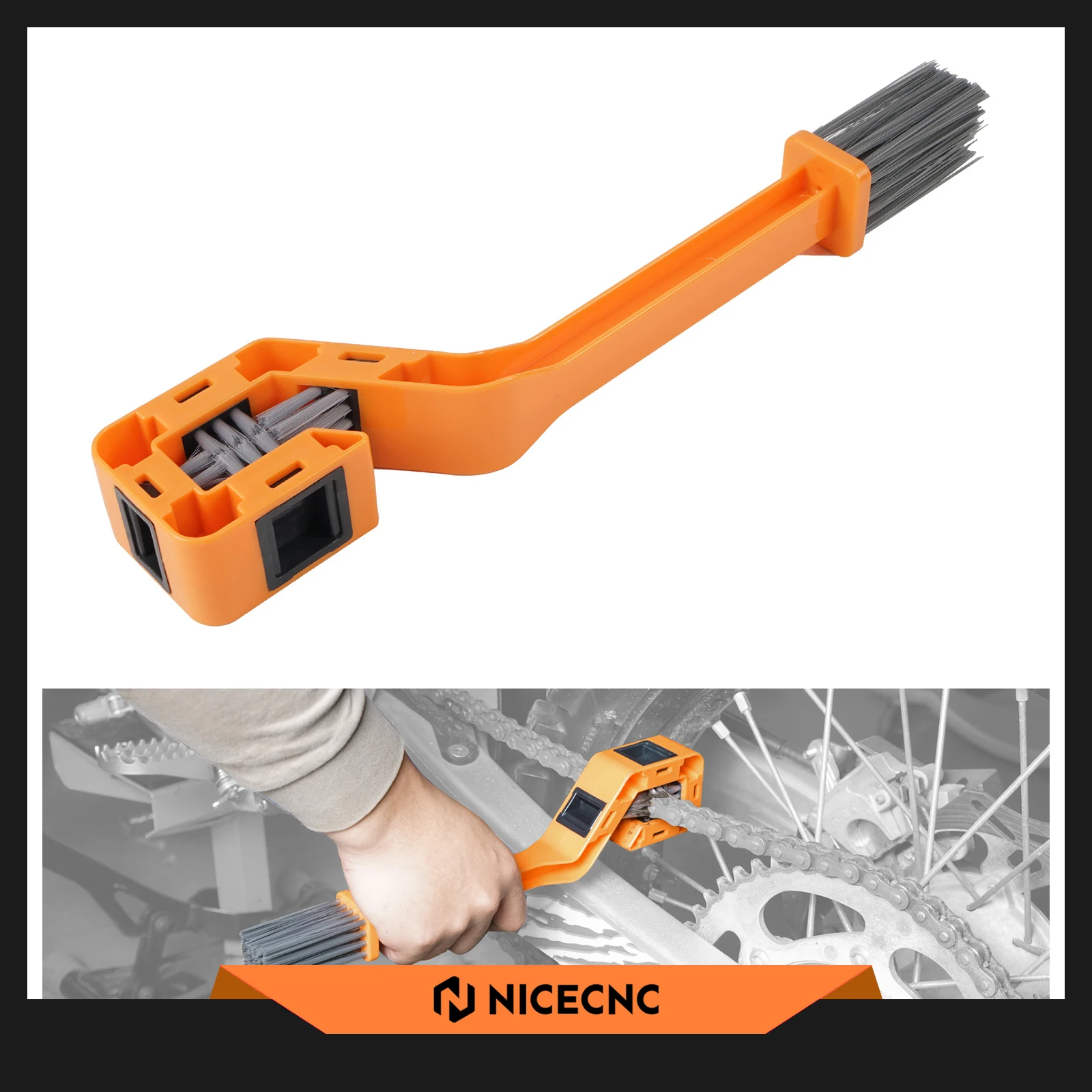 Para 2026 2025 2024 beta rr 300 x-trainer 250 rr 125 250 300 350 390 400 430 450 480 530 rrs escova de limpeza de corrente de engrenagem de motocicleta