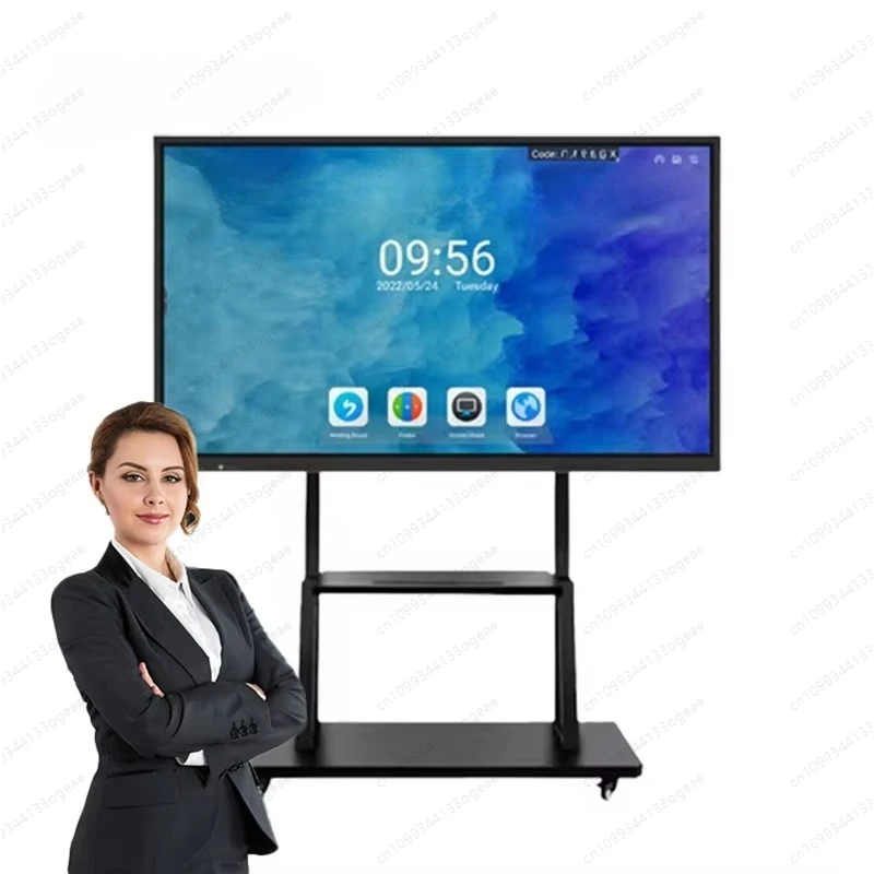 55 65 75 85 86 98 110 Inch Interactive Flat Panel 4k Camera Digital Interactive Smart Boards for School Teach