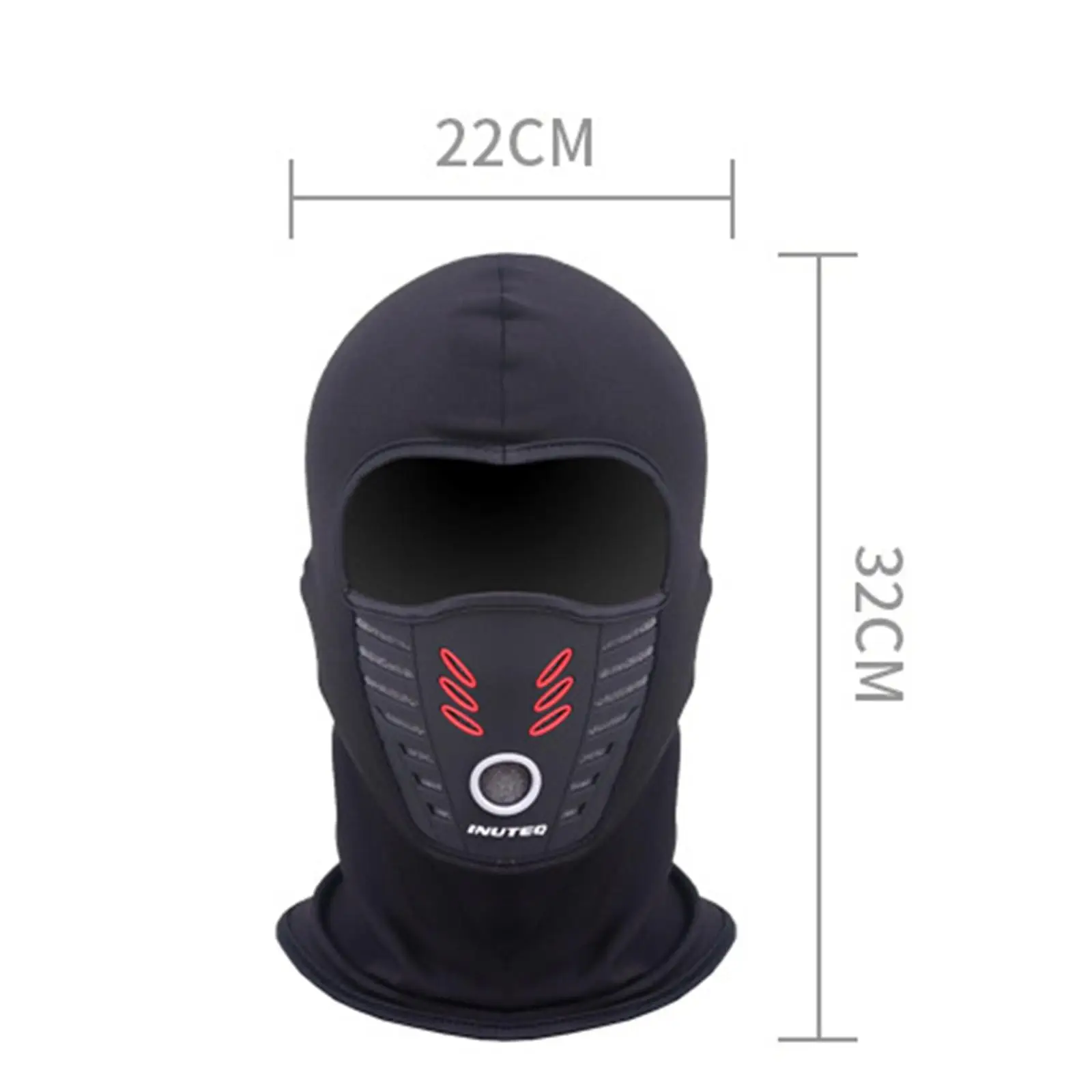 Cagoule chaude d'hiver, écharpe courte et douce, couverture faciale en peluche, chapeau coupe-vent, Protection solaire pour moto, hommes et femmes