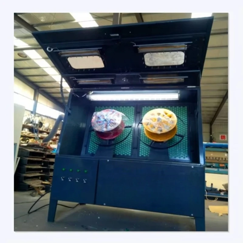 Mini Car Wheel Hubs Repairing Machine Painting Curing Paint Booth