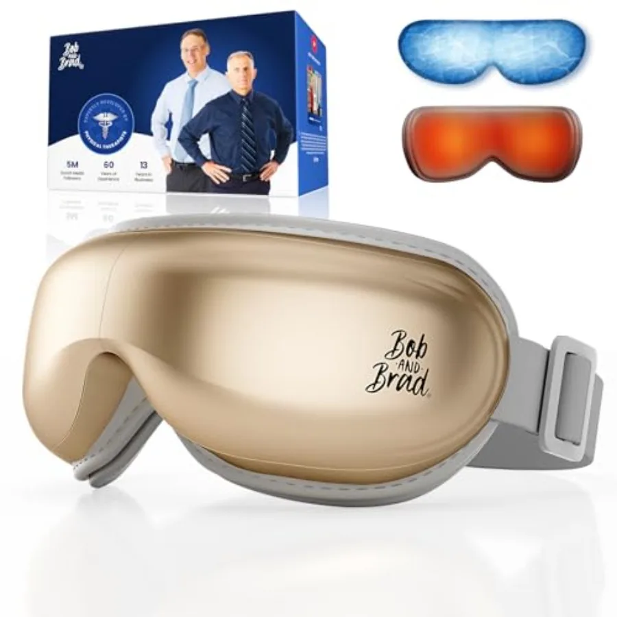 

Eye Massager with Heat and Cooling EyeOasis 3 Eye Massager for Migraine FSA Eligible/HSA Eligible Heated Headache Massager for