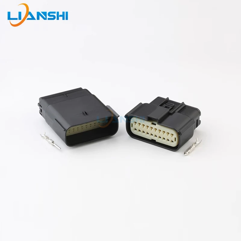 33472-2001 Male and Female 33482-2001 Car left and right headlight plugs 20pin harness plugs for Ford Cadillac Universal