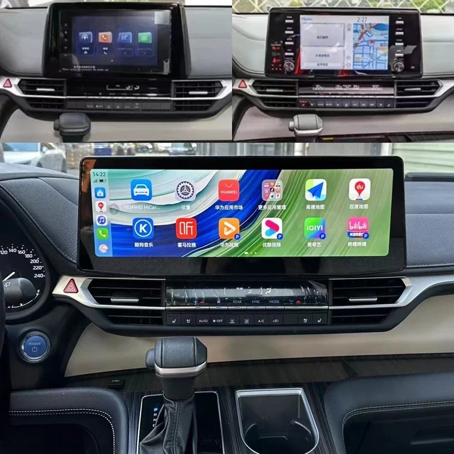 15.9 Inch For Toyoya (Sienna)/Granvia 2021-2024 3K ultra-clear display CarPlay Multimedia Player GPS Navigation Head Unit Auto