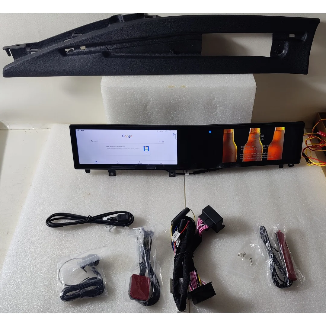 Dual Screen Carplay Android 13 ID8 For BMW X5 X6 E70 E71 NBT CIC 2011-15 16 2017 Car Multimedia Player GPS Navigation Head Unit