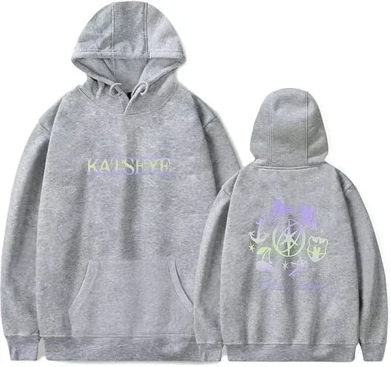 New Katseye Merch Distressed Hoodie environmental protection material Men Women Sweatshirt Tracksuit Pullover Coat Fashion rest