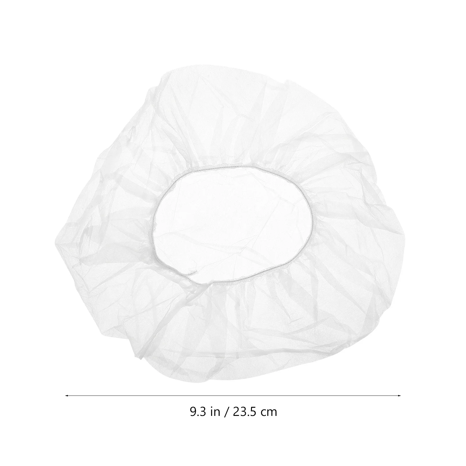 

100pcs Breathable Mushroom Cap Elastic Bouffant Caps For Cooking Food Service Nurse Accessories Non-Woven Fabric Hats Kitchen