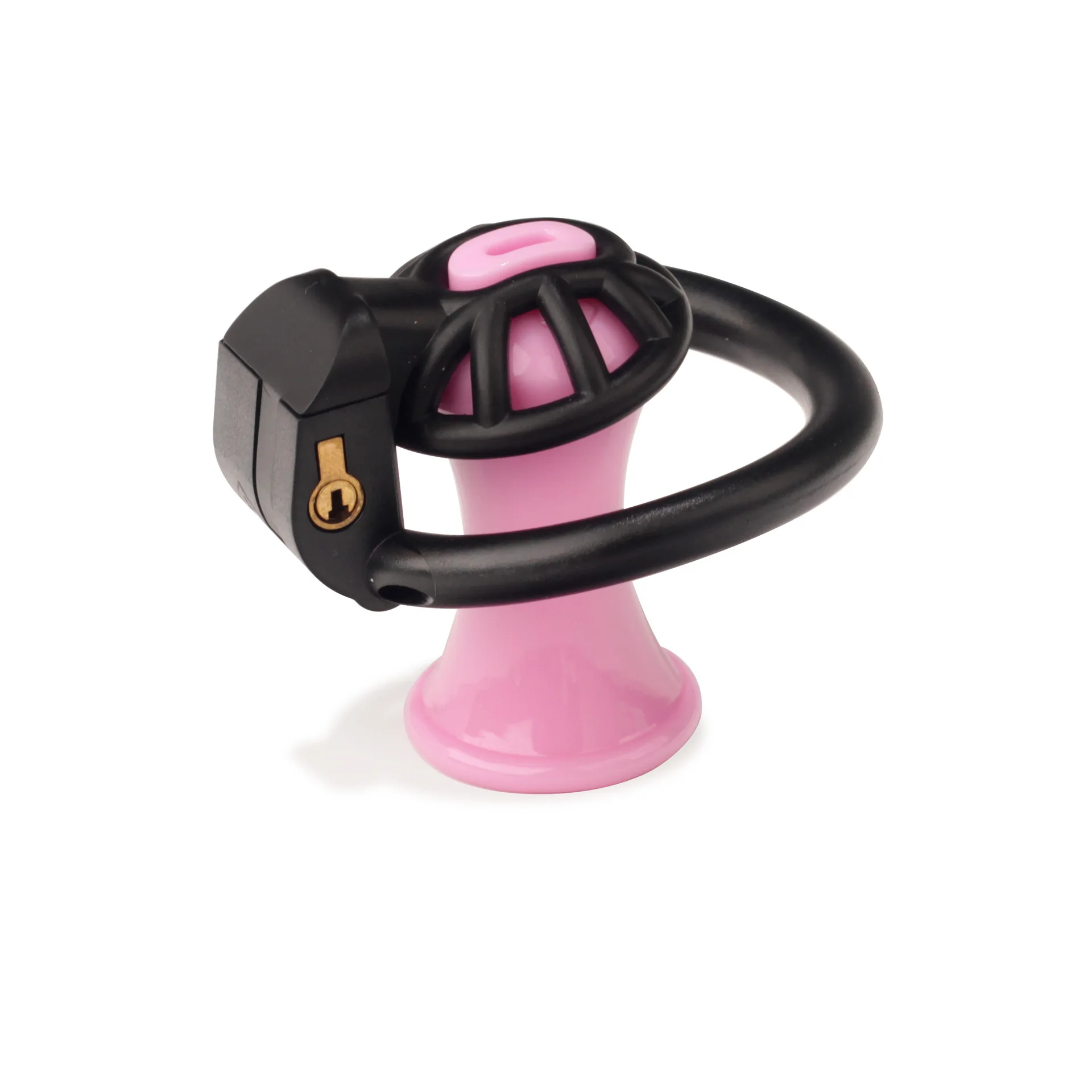 Positive/Negative Chastity Cage with Small/Medium Urethral Plug Lightweight 4 Sizes Cock Rings Penis Lock Sex Toys for Sissy