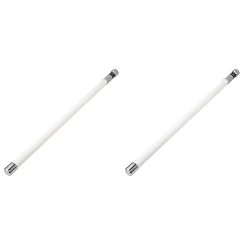 AYHF 2X New White NL-550 VHF UHF 144Mhz/430Mhz Dual Band 200W 3.0Dbi High Gain Fiberglass Antenna For Radio Car Two Way
