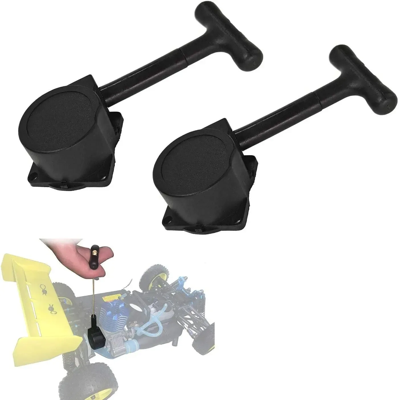 Fits for OGRC 2Pcs R020 Pull Starter for 1/10 HSP Himoto Redcat Tyranno Vertex 16 18 SH 21 Nitro Engine