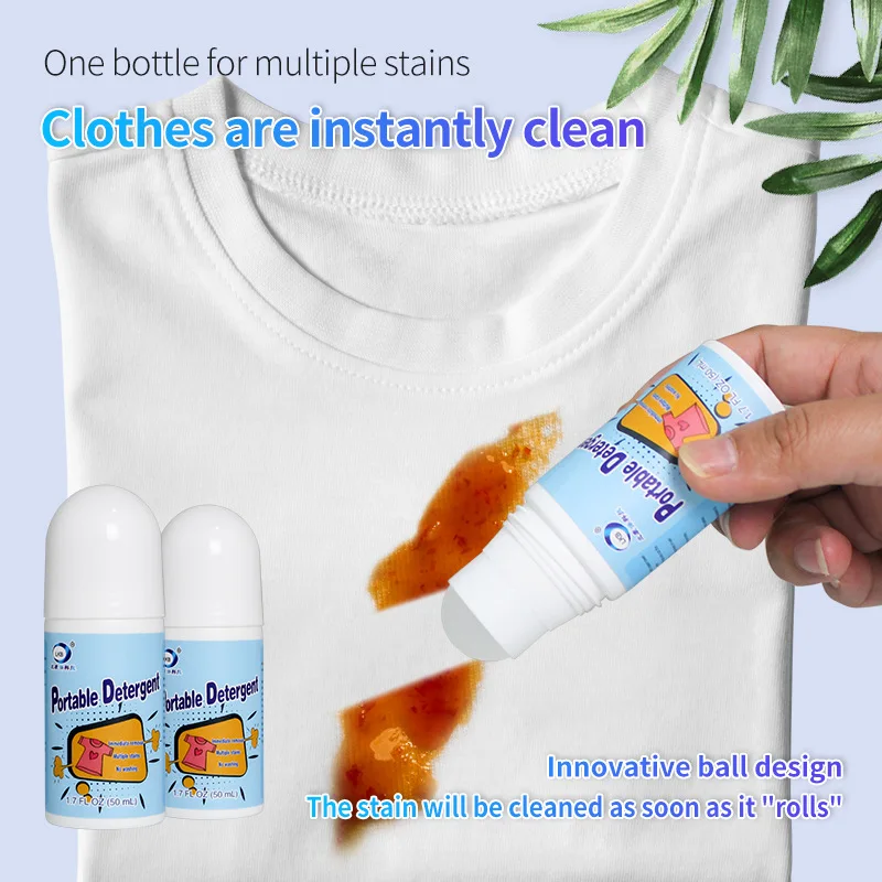 Magic Clothing Stain Removal Pen Portable Washing Free Oil Red Wine Stain Remover Marker Pen For Small Greasy Filth On T-Shirt