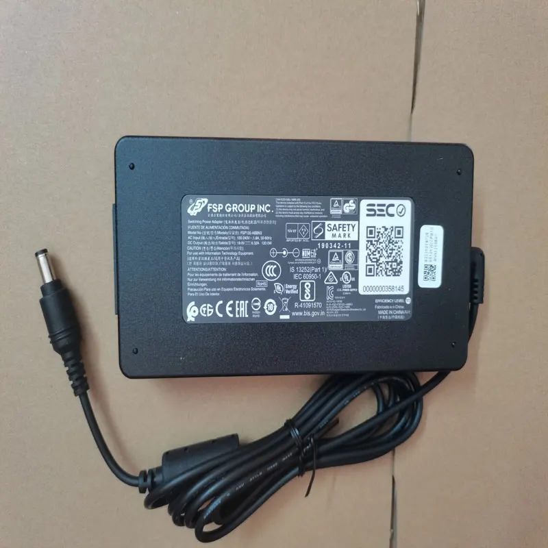 NEW OEM Slim FSP 19.0V 6.32A FSP120-ABBN3 5.5mm*2.5mm 120.0W AC Adapter For Intel NUC NUC10FNH Mini PC