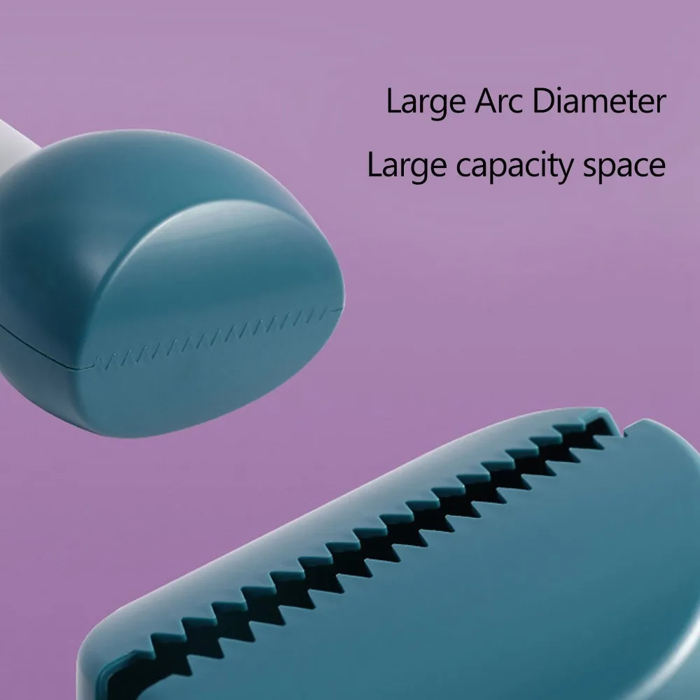 Lightweight Pet Poop Scooper Compact Size Curved Grip Dog Waste Clip Smooth Surface Solid Plastic Dog Poop Picker