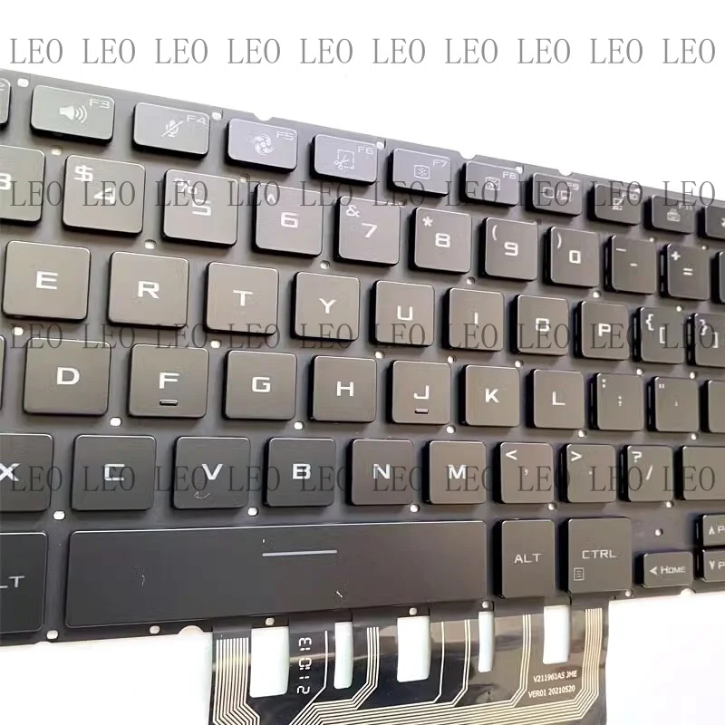 MY New For Asus ROG Zephyrus Duo 16 GX650 GX650R Per-Key RGB US Backlit Keyboard