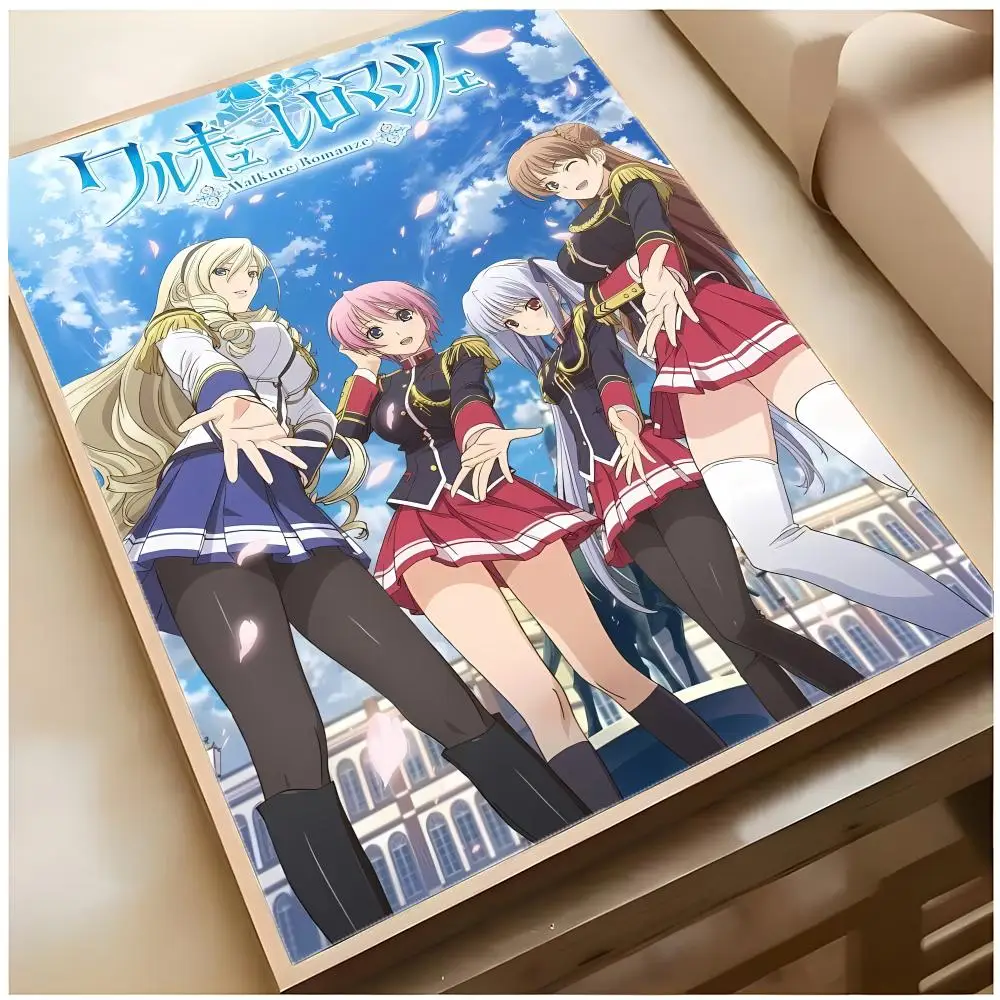 Chivalric Tournament Anime W-Walkure Romanze Poster Top-tier Indoor room Decor Art & Household Decoration Presents