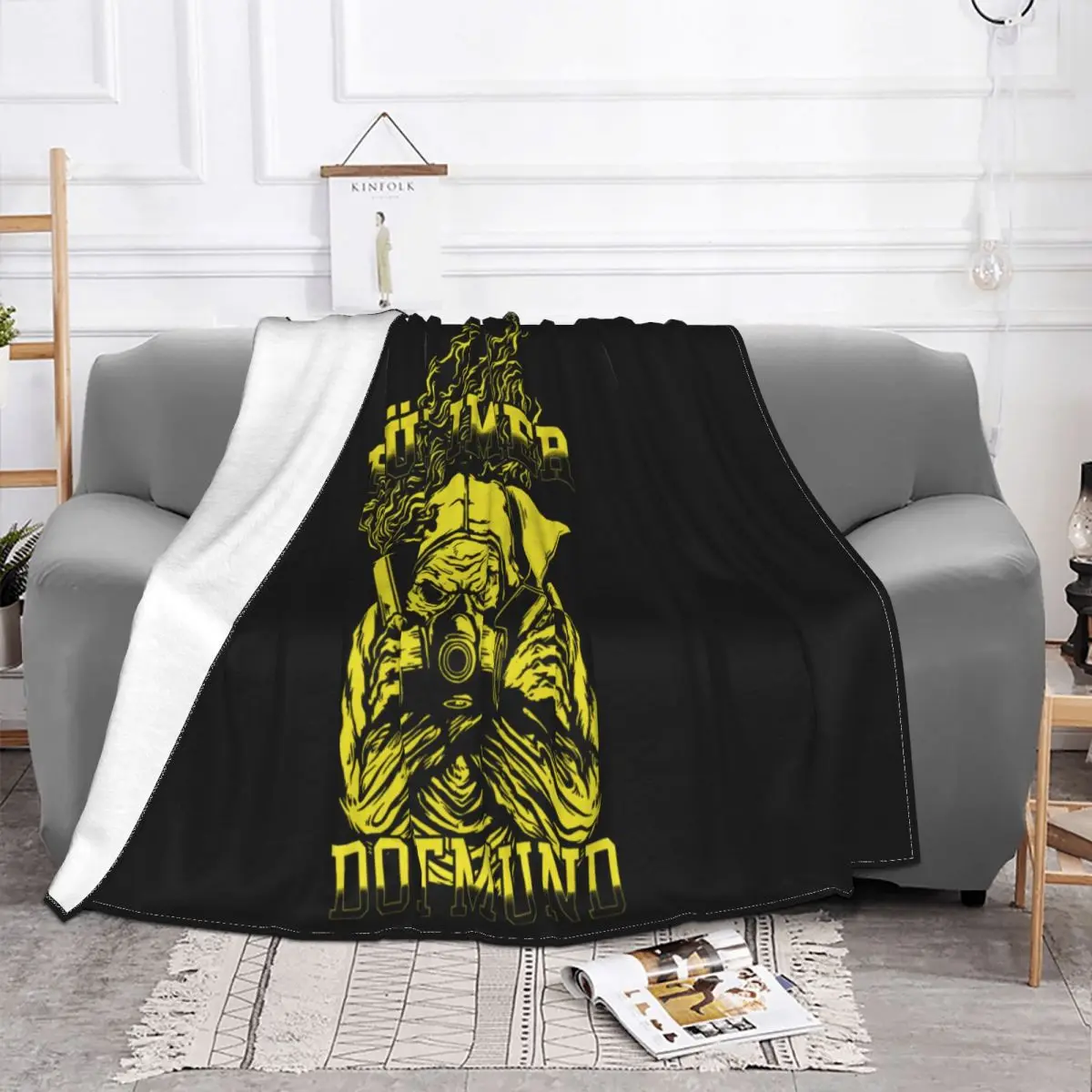 Dortmund Fur Immer Chwarz Fussballruhrpottschwarz Gelbultras Wo Cheap Price Cheap Sale Personalized Throw Blanket