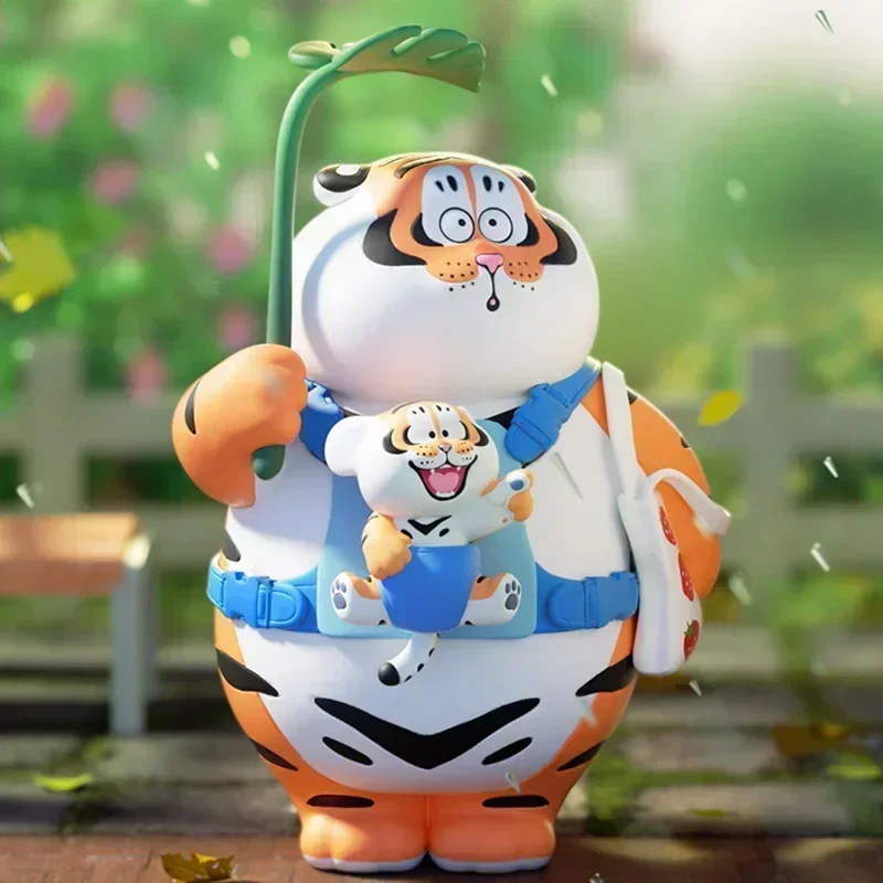 

Funism I Am Not A Fat Tiger Father Is Kind To Son Series Blind Box Toys Kawaii Anime Action Figure Surprise Mystery Box Dolls