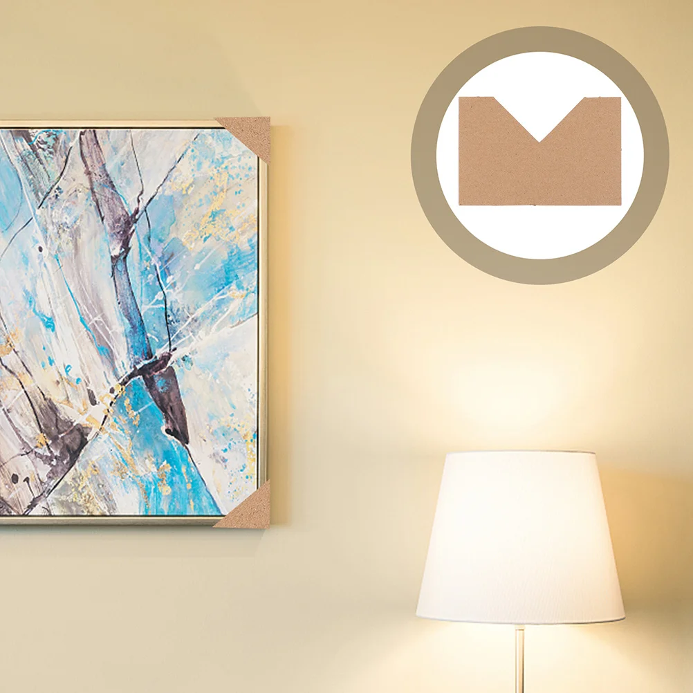 120 قطعة حماة زوايا إطار الصورة كرتون ورقة الحرس كرافت شحن زوايا واقية العمل الفني تتحرك لوازم التعبئة والتغليف