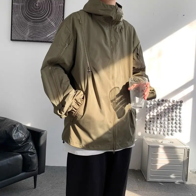 

Мужская зимняя куртка-пальто: шикарная, приталенная, ветрозащитная, для вечеринок, стильная, готическая, викторианская, стимпанк, винтажная, асимметричная, элегантная, модная