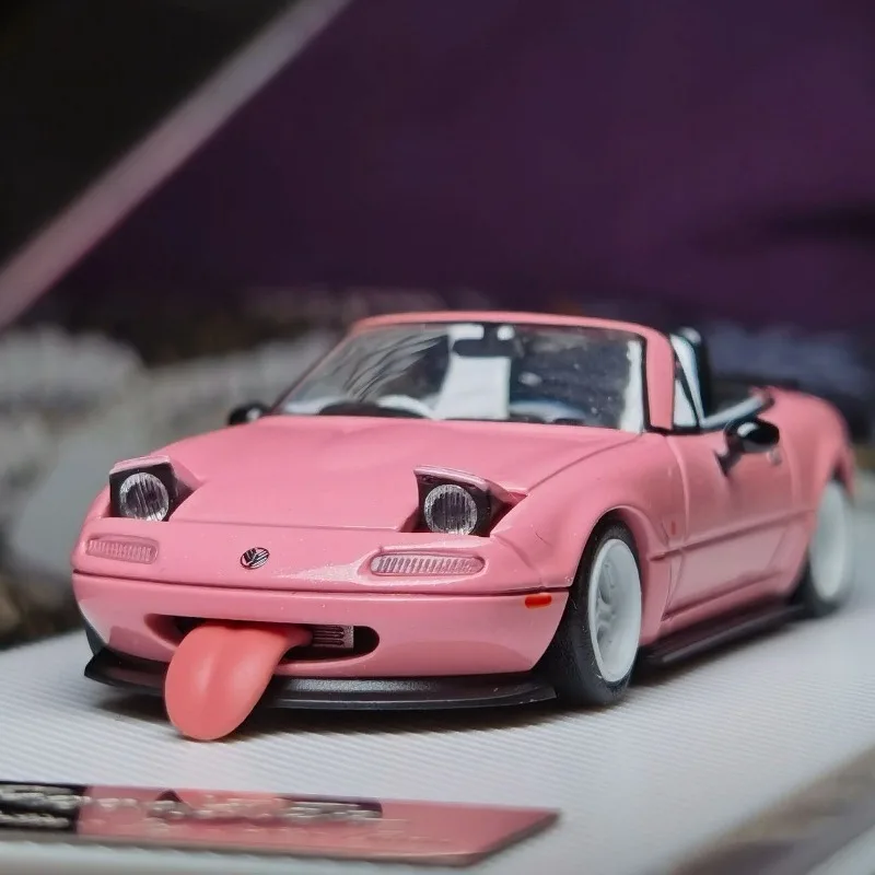 1:32 Scale Mazda MX-5 Diecast Alloy Convertible Model with Fun Tongue Design for Collection Gift Home Decor Ornament