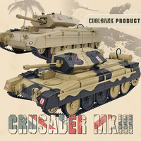 Coolbank British Crusader 1/16 Full Scale Electric Remote Control Military Model Toy G2078 Same Suspension System As Actual Car