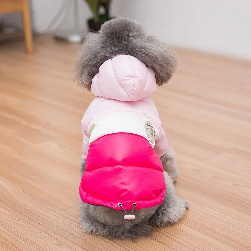 Wasserdichte Hundejacke Winter Haustier Daunen Baumwolle Weste Luxus Hundekleidung Chihuahua Französische Bulldogge Hundemantel Welpe Warmes Hundekostüm – Detail 17