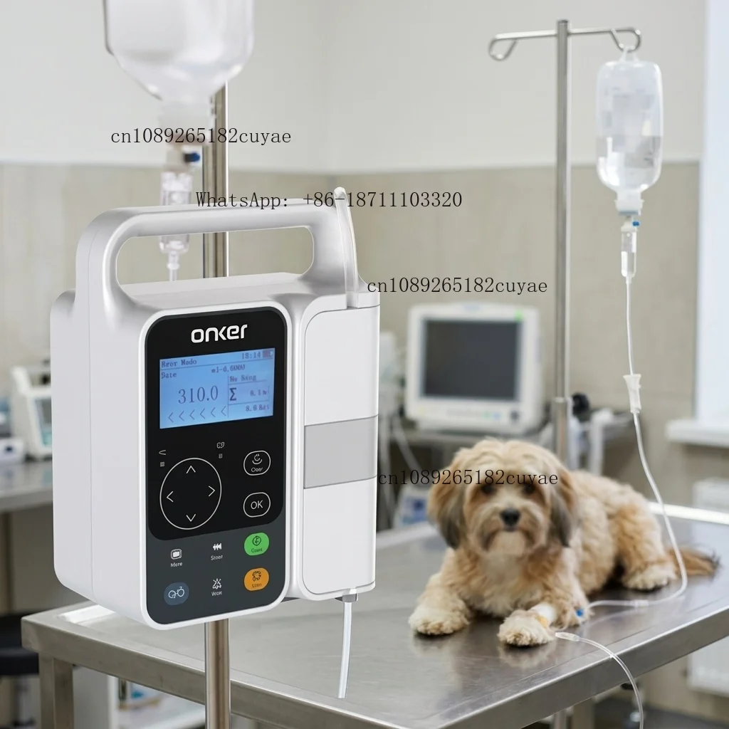 OSCAT EIP3 Veterinary Infusion Pump Reusable Dog Intelligent Alarm Multi-mode Accuracy Calibration Memory Function Real-time CE
