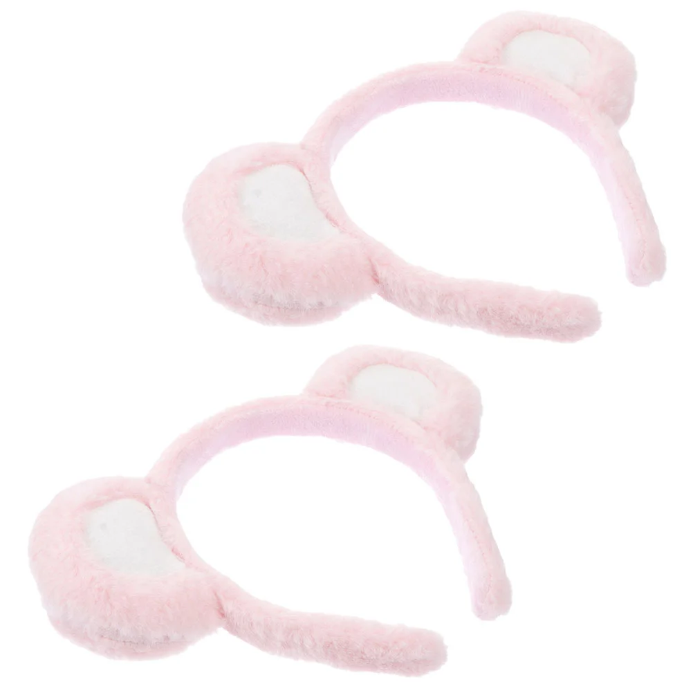 

Bear Headband Adorable Hairband Decorative Cloth Portable Dress Compact Supply Headbands