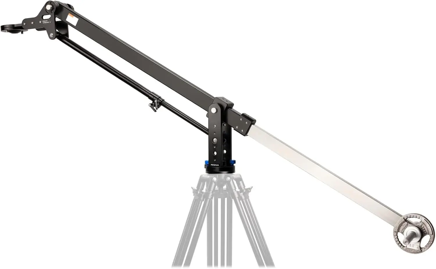 Proaim 7' Wave-2 Jib Crane For Camera, Gimbals & Pan Tilt Heads. For 75Mm/100Mm Fluid Heads. Payload Up To 25Kg / 55Lb.