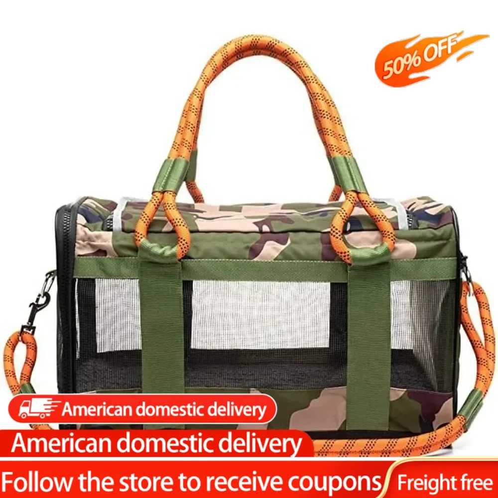 

Airline-Compliant Pet Carrier | Includes Leash | Suitable for Pets up to 20lbs