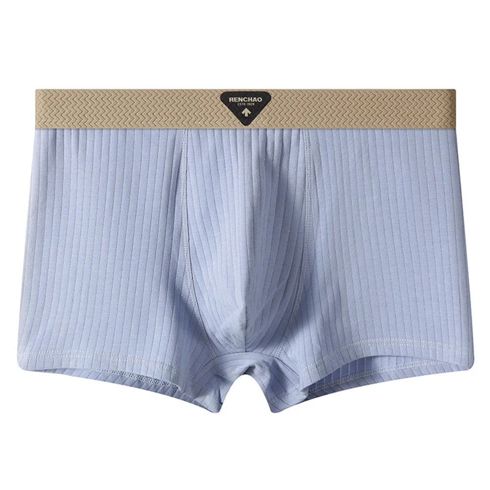 

Нижнее белье, шорты, синее хлопковое нижнее белье 5, смесь спандекса, новый сорт, классический стиль, соответствующий цвету, узор