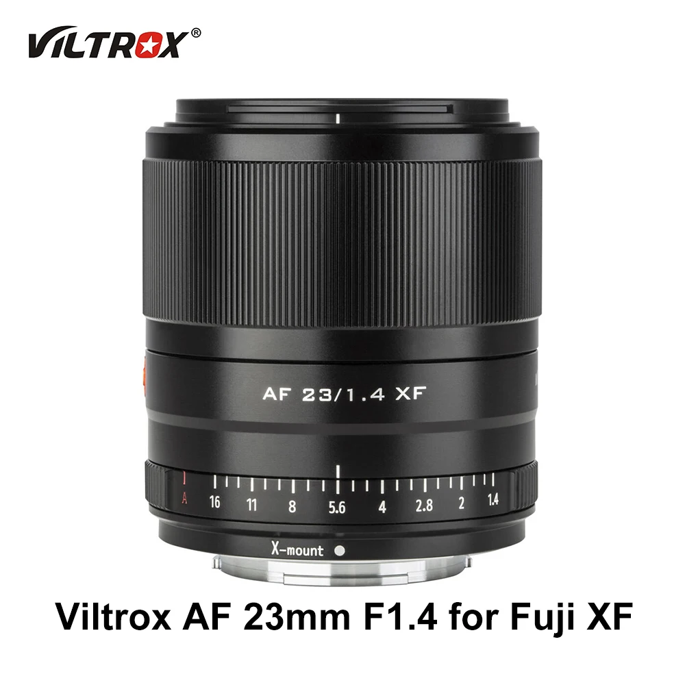 

Viltrox AF 23mm F1.4 23/1.4 XF Auto APS-C Prime Large Aperture Fixed Focus Lens for Fujifilm XF Mount Mirrorless Camera