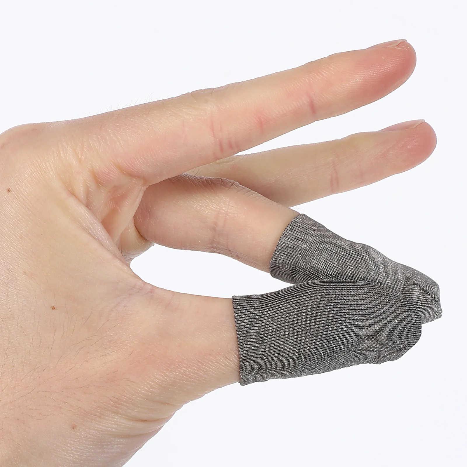 

10Pcs Game Finger Sleeve Anti-Slip Touchscreen Cover for Mobile Gaming Supplies Thumb Sleeves Mobile Gaming Thumb Cover