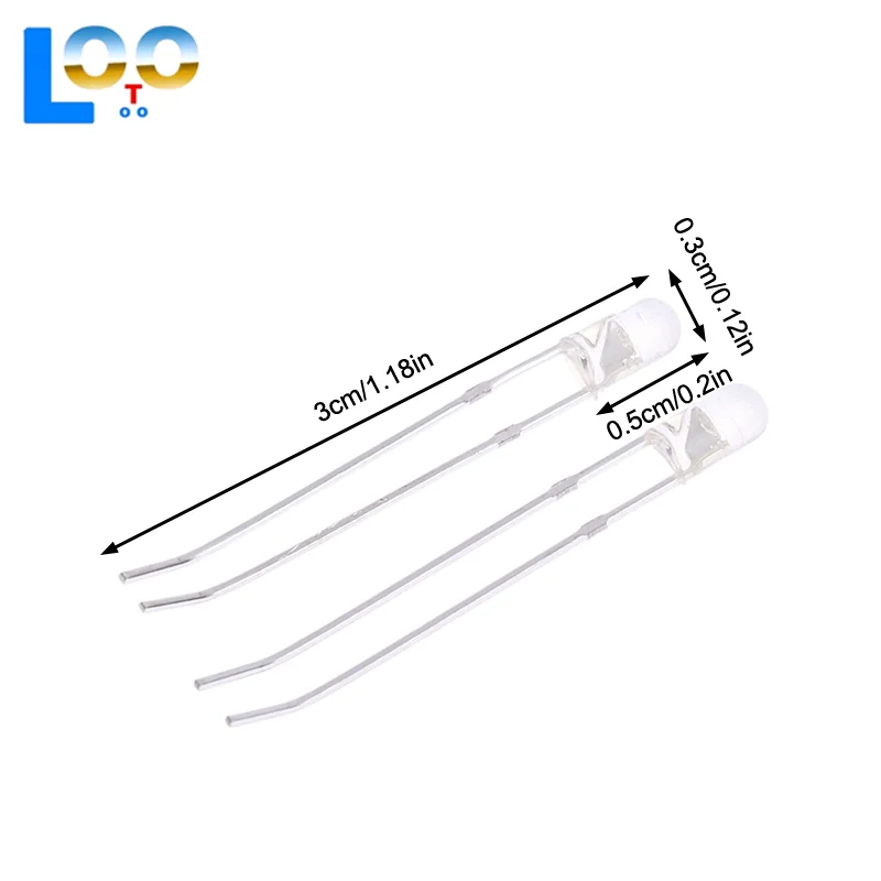 1000 шт. 3 мм светодиодный диод F3 в ассортименте, ультралегкий яркий синий светодиод, светоизлучающий диод «сделай сам»