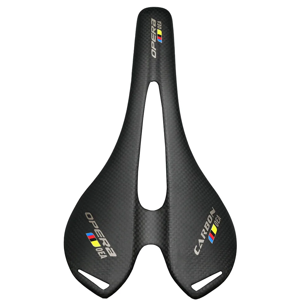 2023 3K Ultralight Carbon Saddle Bicycle vtt racing seat Wave Road Bike Saddle for men sans cycling Seat mat