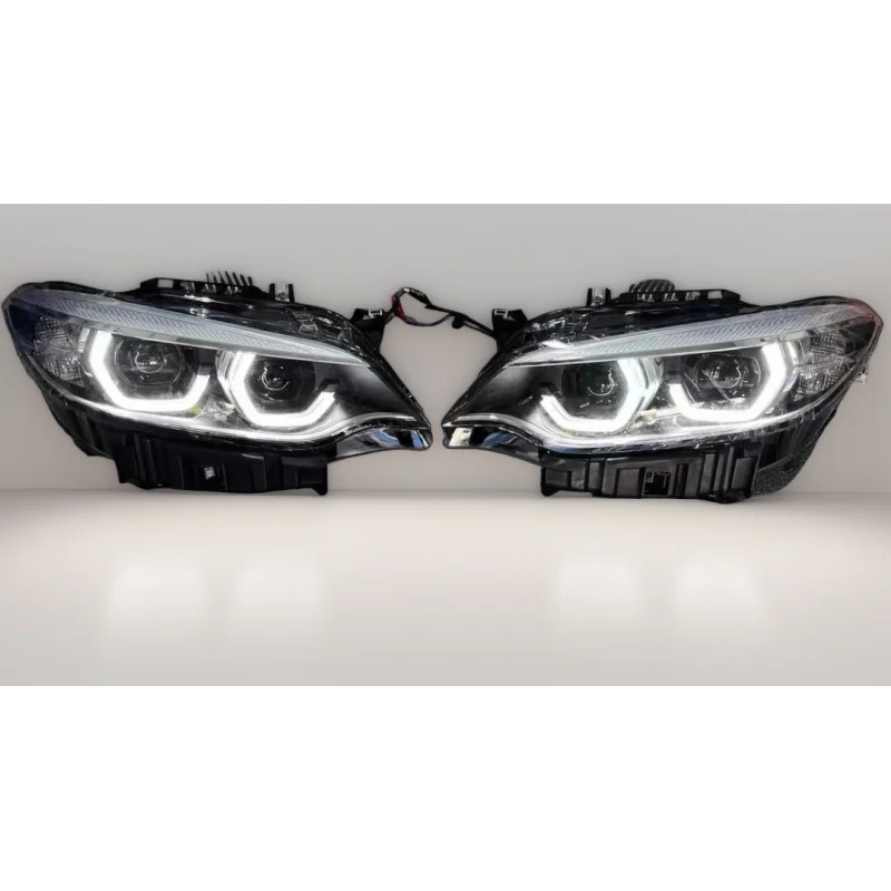 Adaptive LED Headlight Assembly for BMW 2 Series F22 F23 F87 Left Right Angel Eye DRL High Beam Intensity Lighting