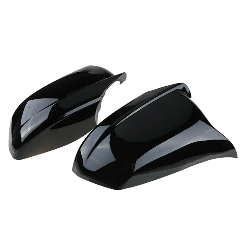 For BMW 5 Series F10 F11 2010-2013 Rearview Side Mirror Cover Wing Cap Exterior Door Rear View Trim