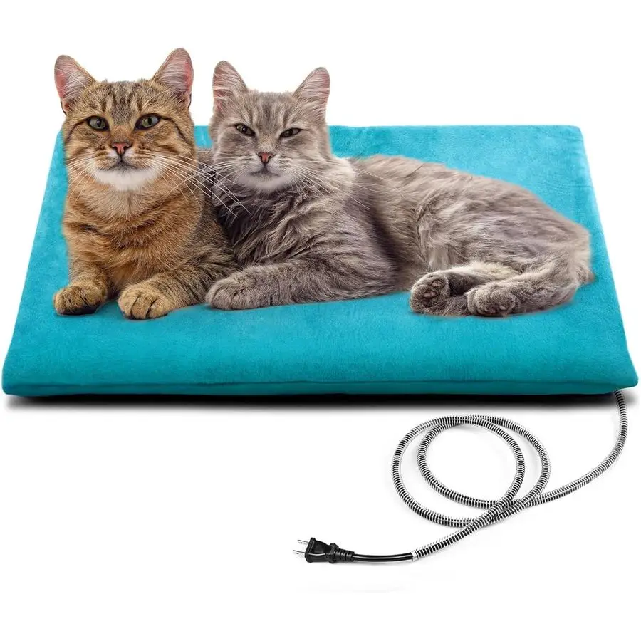 

Водонепроницаемая электрическая грелка для домашних животных на улице: для кошек и собак, безопасная уличная грелка для домиков диких кошек