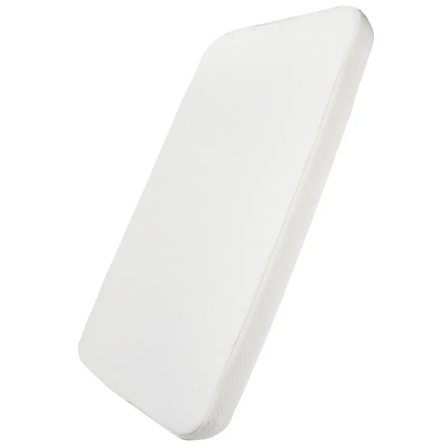 

Матрас для детской кроватки, 100% дышащий чехол, водонепроницаемая подкладка, прямоугольный 32x18x2, подходит для Dream On Me Poppy RONBEI Cowiewie