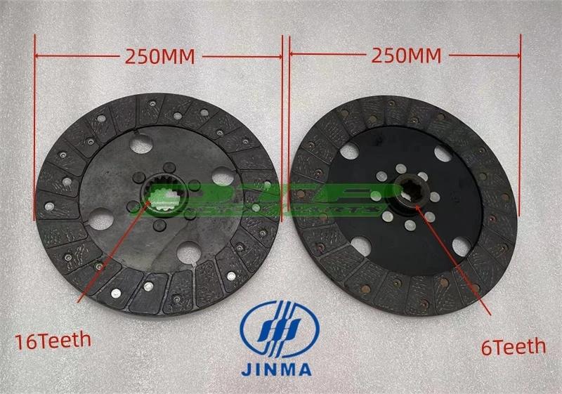

400.21S.018 Главный диск сцепления и диск сцепления PTO 304.21S.013 для двухступенчатого сцепления, детали трактора JINMA/JM для 40HP-45HP
