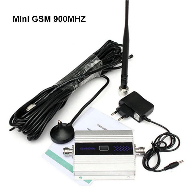 Mini GSM900MHZ Signal Amplifier 2G 3G 4G Mobile Phone Signal Booster Receiver Suction Cup Antenna