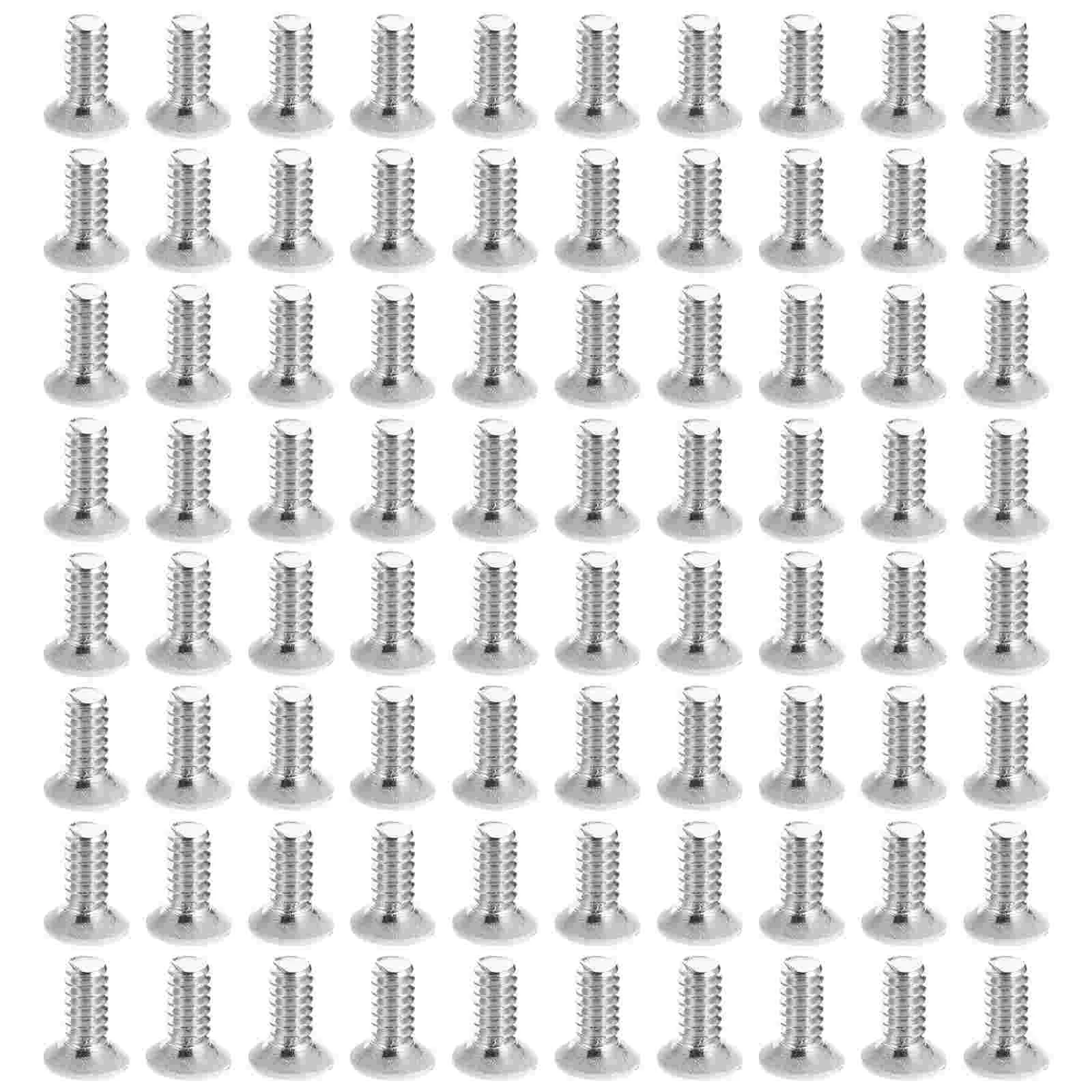 200 Pcs Electrical Outlet Screws Switch Panel Power Milled Slot Accessory Milling