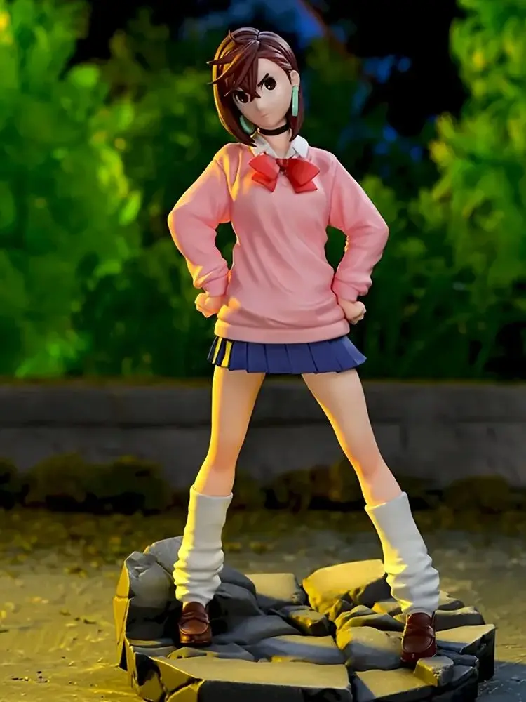 DADIDA Anime MOMO Ghost Girl Modell Statue Auto Dekorationen Sammlerfiguren Valentinstag Geschenke Miniatur Sammlerstücke