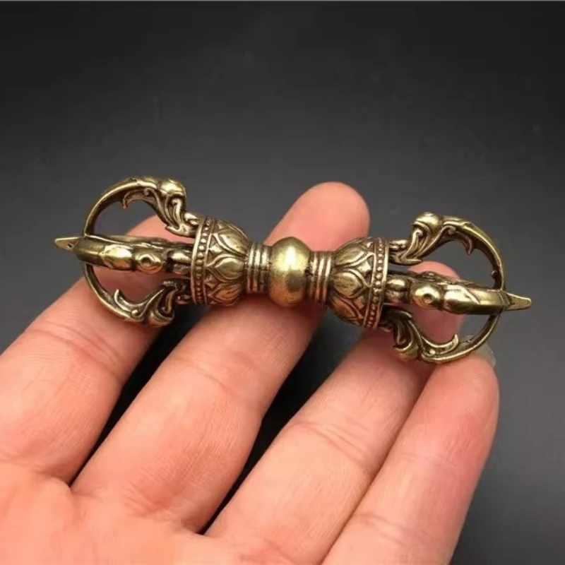 Copper Statue New Pure Copper Antique Creative Pestle Magic Instrument Small Swing Pieces Handpieces