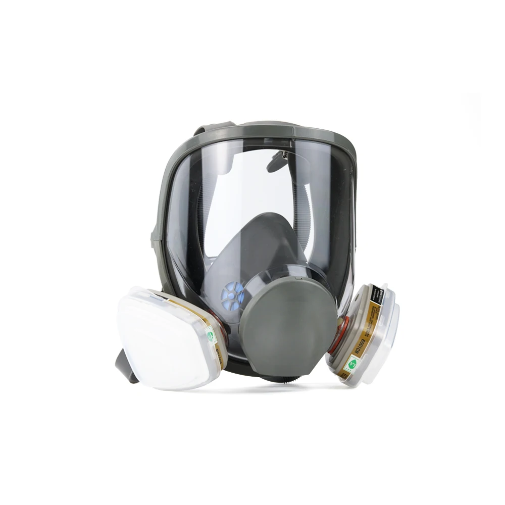 3/25/17/27 in 1 Chemical Gas Mask 6800 Dustproof Respirator Anti-Fog Full Face Filter 6001 Welding Spray Paint Pesticide