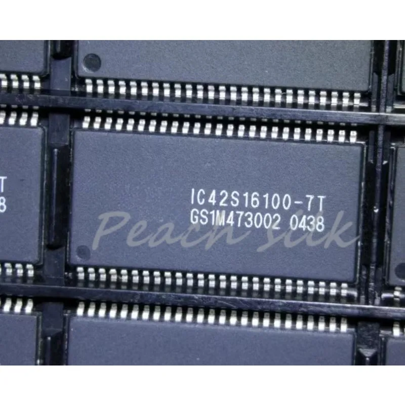 (5piece)IC42S16100-7T TSOP-50 DDR memory flash ARM main control FLASH serial port IC