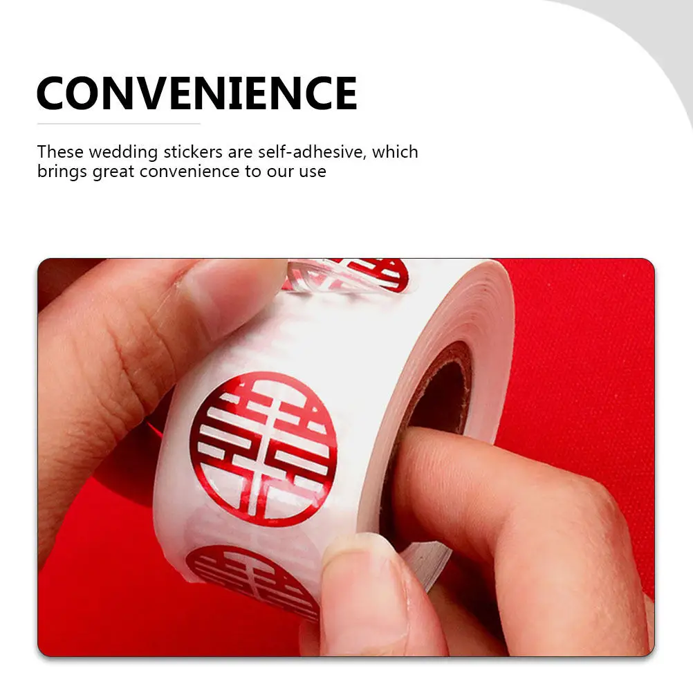 

Набор из 2 рулонов милых свадебных наклеек с ярким дизайном в виде надписи Hi, прочные клейкие этикетки для конвертов, яиц, сувениров, декора