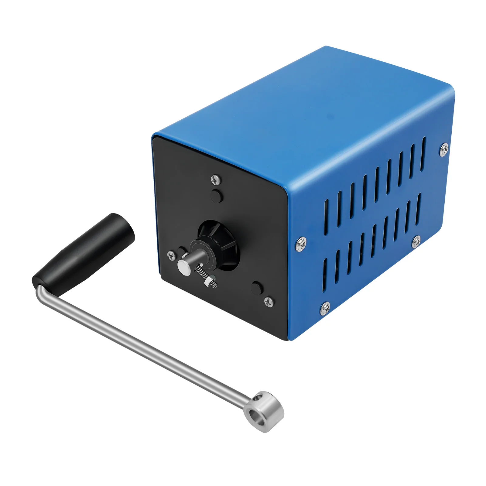 Portable Hand Crank Generator 20W 28V Manual Emergency Power Supply with Multiple Output Ports for Camping