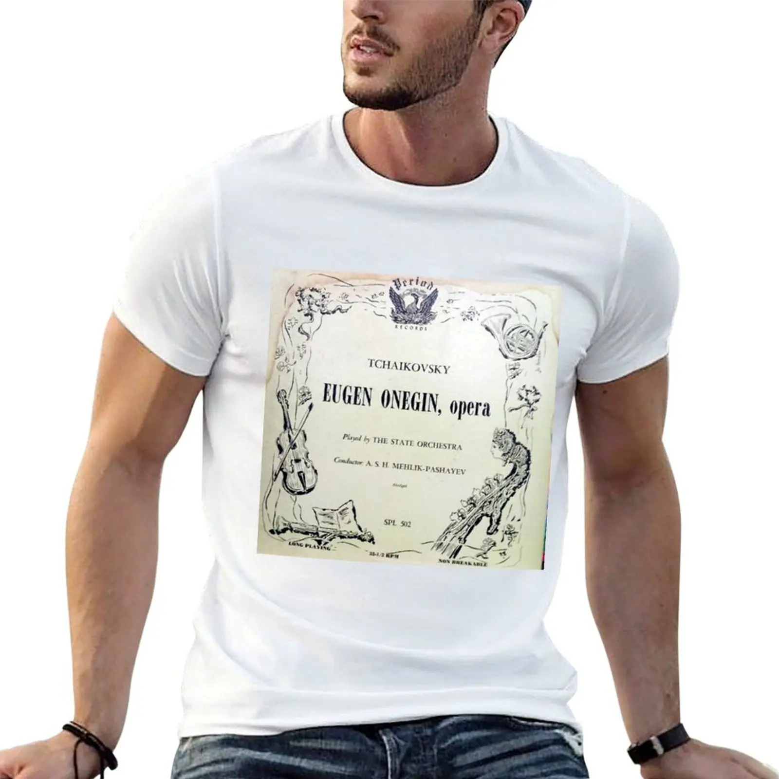 Tchaikovsky, ?Eugen Onegin, Period Records Classical, opera, Peter Tschaikowsky, ballet T-Shirt