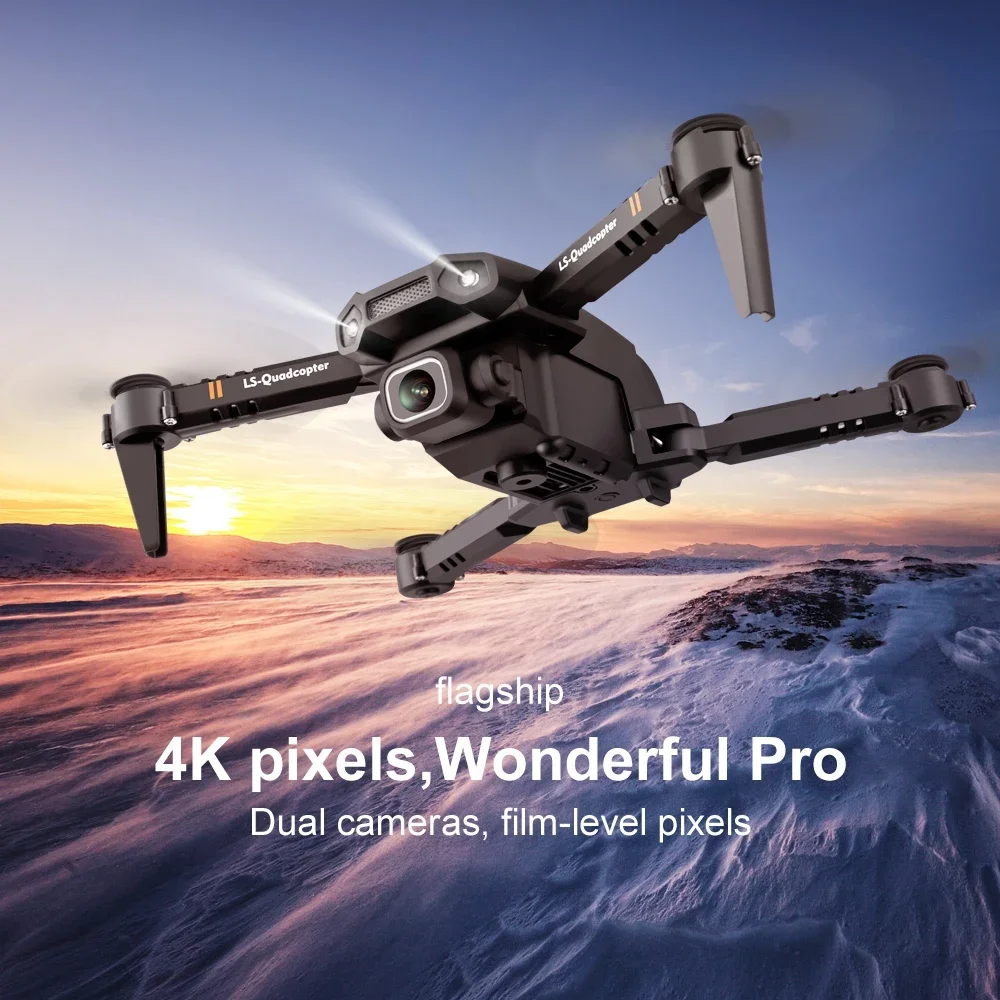 Drones XT6 Mini Drone 4K Camera 1080P HD WIFI FPV Air Pressure Altitude Hold Foldable Quadcopter RC Dron Kid Toy Boys Gifts дрон